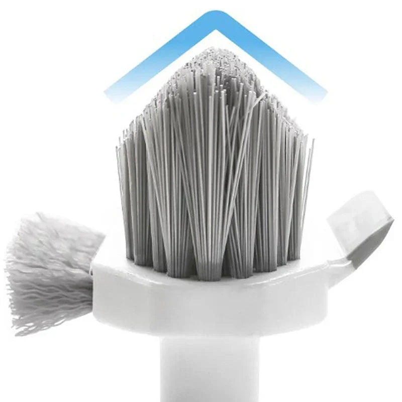 All-in-One Kitchen & Bathroom Cleaning Brush – 4-in-1 Soap Dispensing Scrubber for Dishes, Tiles & Floors