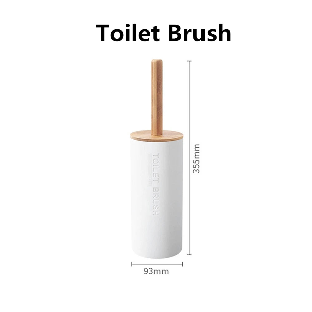 1pc Bathroom Accessories Soap Dispenser Bottle Dish Washroom Garbage Can Toothbrush Holder Cup Suit Lotion Rack Toilet Brush