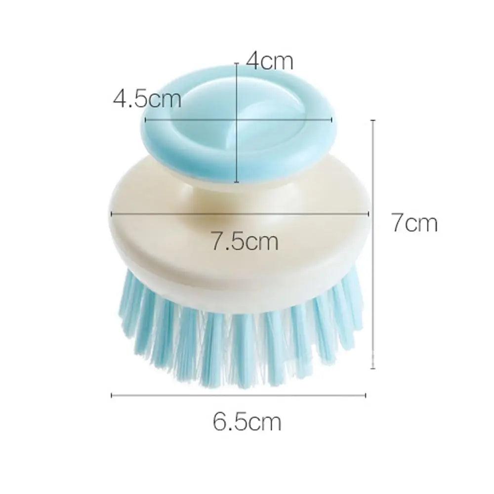 Multipurpose Dish Brush with Handle Kitchen Scrub Brushes for Cleaning Dish Scrubber with Stiff Bristles for Sink Pots Pans