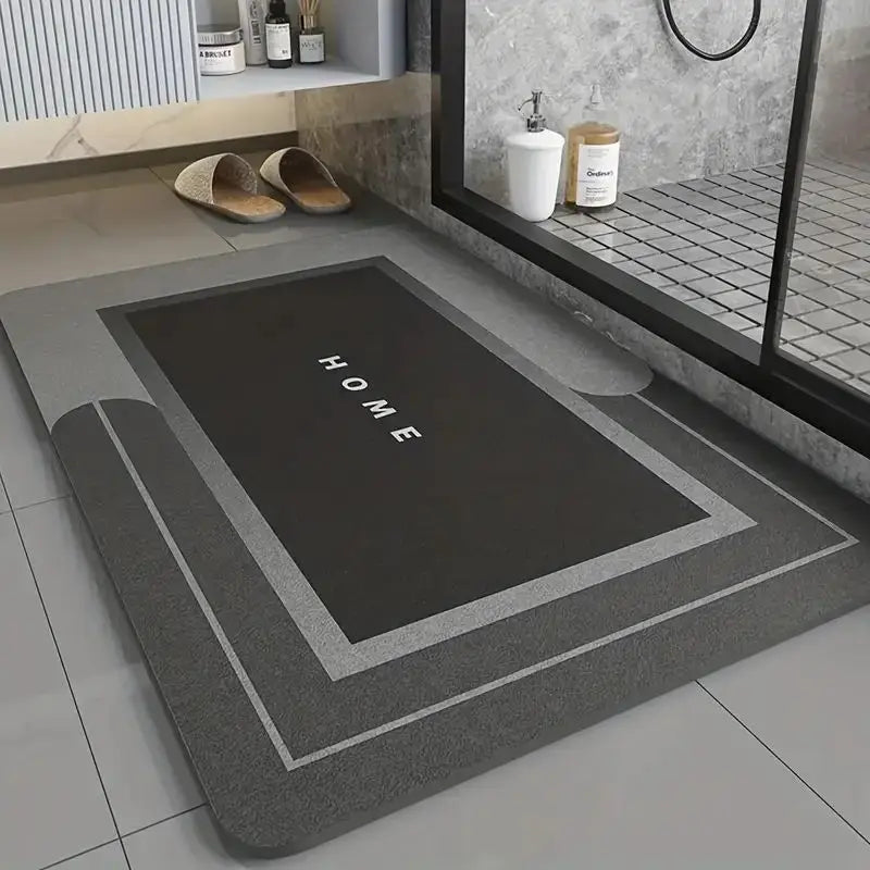 Super Absorbent Non-Slip Bathroom Mat – Fast Drying Soft Floor Rug 40×60cm