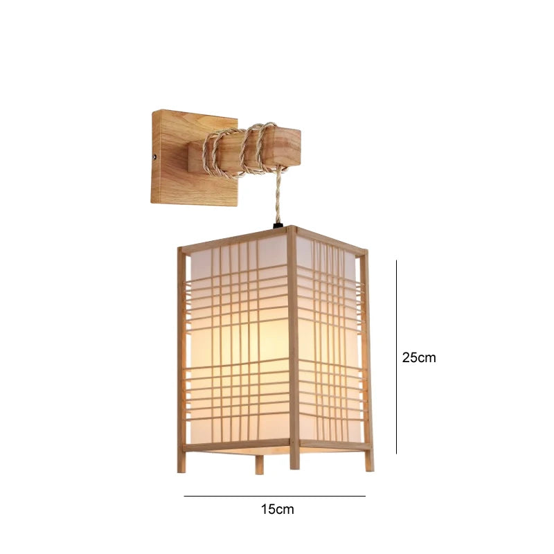 Luxury Bamboo Pendant Lamp – Handwoven Rattan Wicker Ceiling Light for Home & Dining