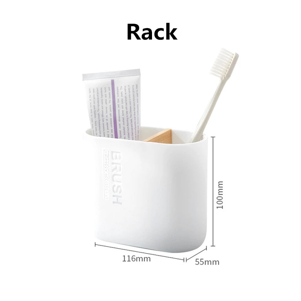 1pc Bathroom Accessories Soap Dispenser Bottle Dish Washroom Garbage Can Toothbrush Holder Cup Suit Lotion Rack Toilet Brush