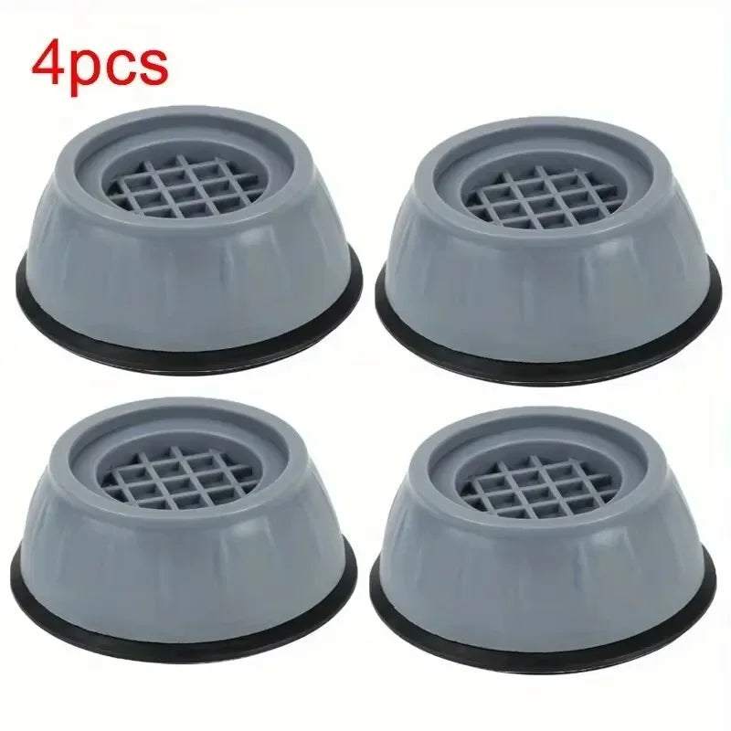 4pcs Shockproof foot pads, anti-slip rubber pads, silent shock absorbers, universal washing machine, refrigerator