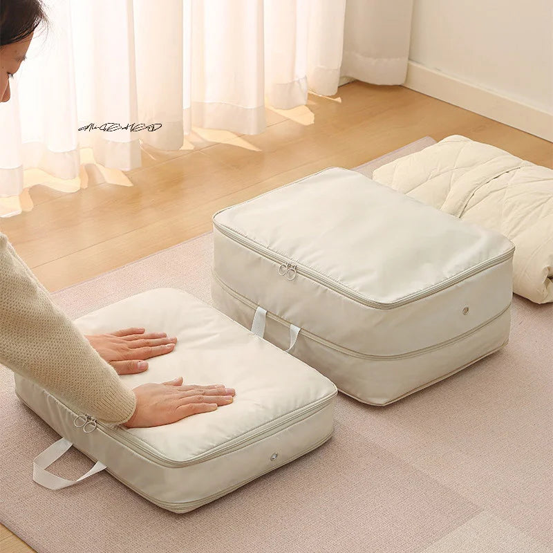 Large Compression Packing Bag – Expandable Storage for Clothes, Jackets & Bedding