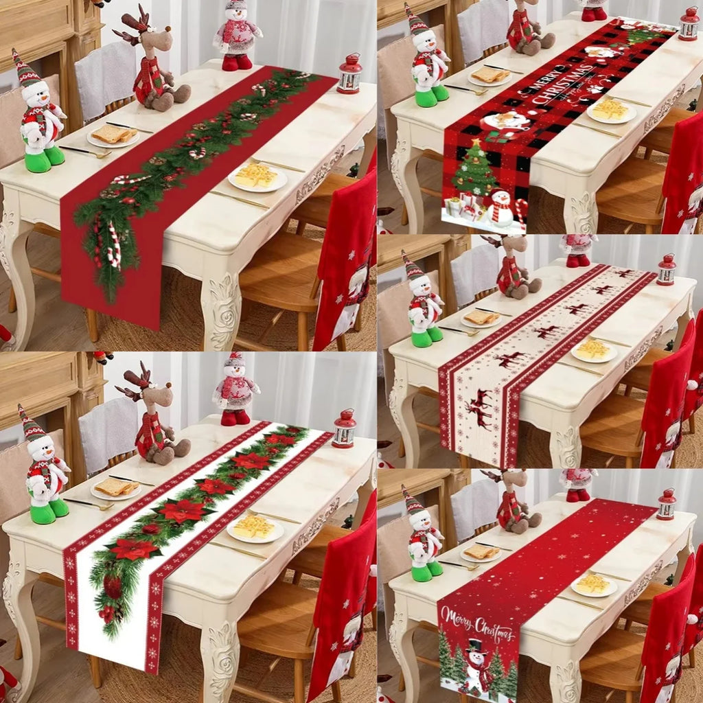 Christmas Party Table Runner – Festive Home Decoration for Christmas 2025/2026