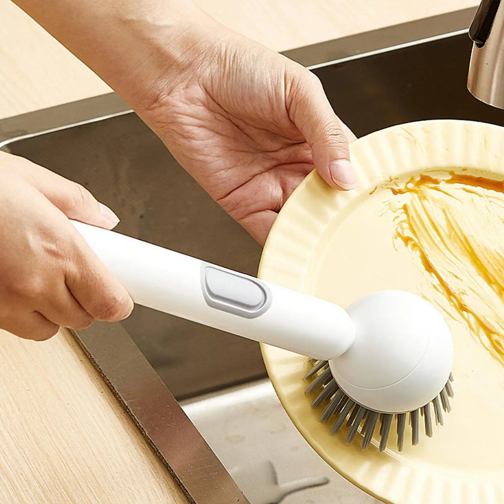 Kitchen Cleaning Brush Multifunctional Tableware Cleaning Brush Dish Bowl Scrubber Dishwashing Brush for Kitchen Home Cafe