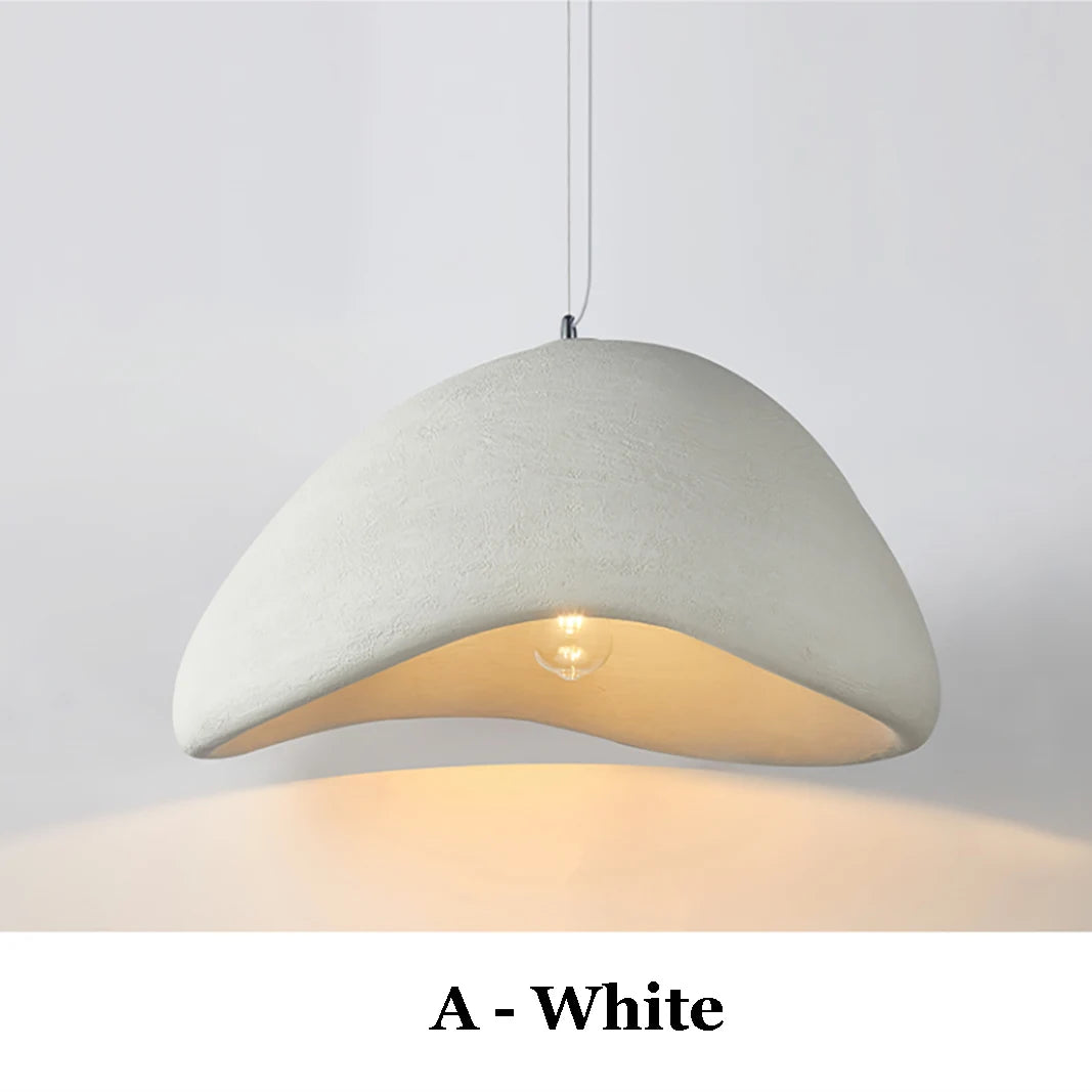 Japanese Wabi-Sabi LED Pendant – Stylish Modern Hanging Lamp for Home