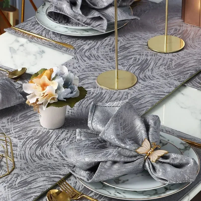 46x46cm Stone-Washed Linen Napkins – Soft & Elegant Table Decor for Home & Events