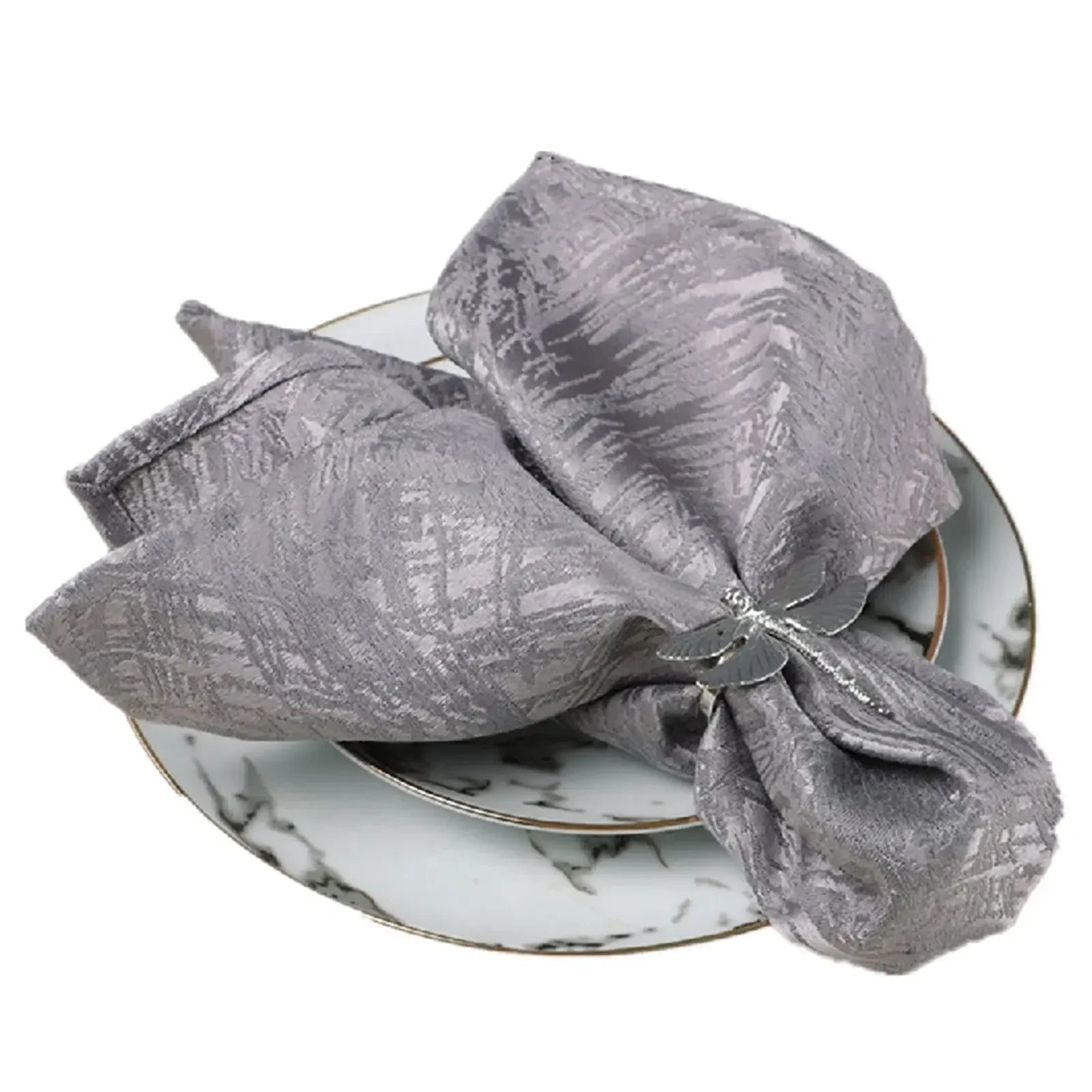 46x46cm Stone-Washed Linen Napkins – Soft & Elegant Table Decor for Home & Events