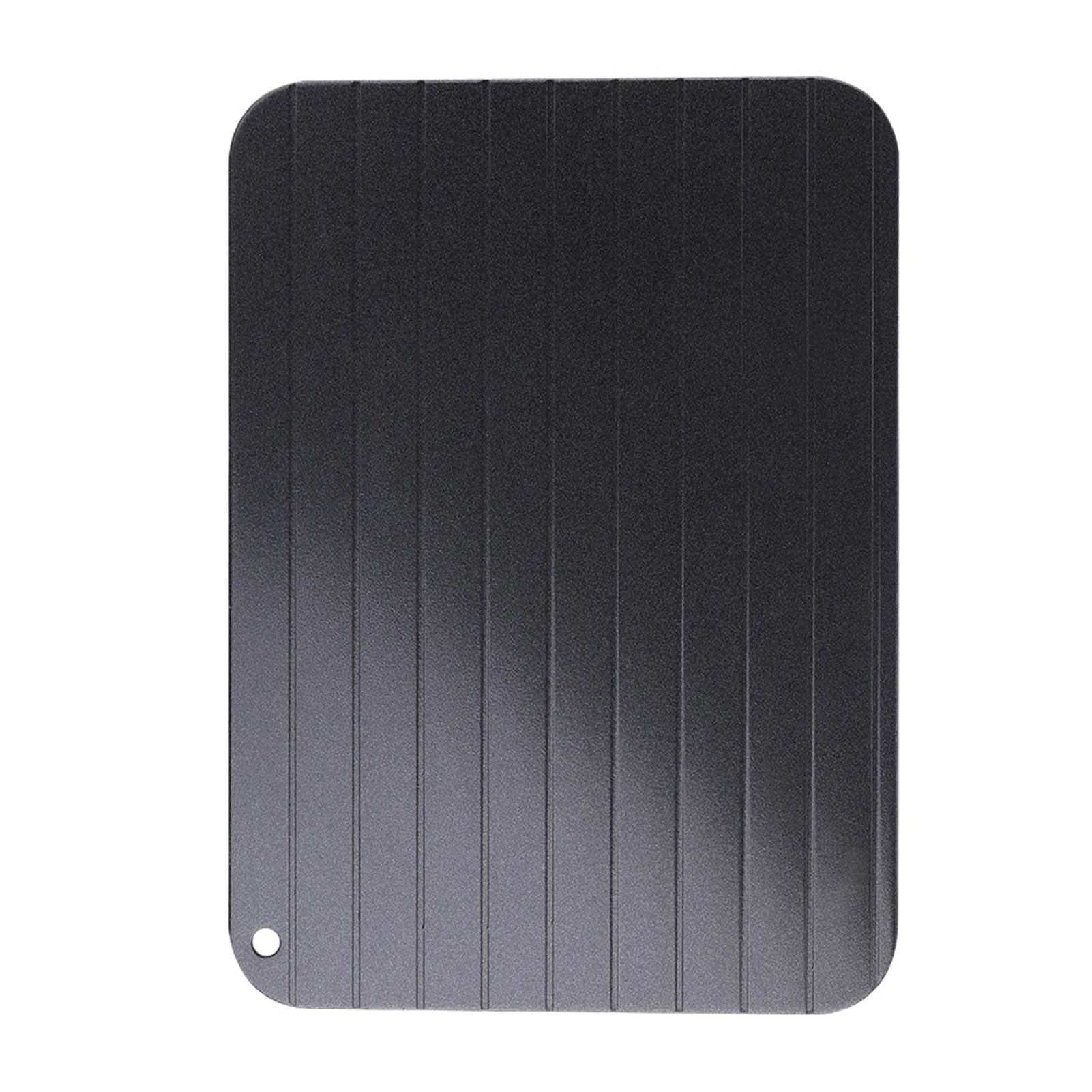 Aluminum Fast Defrost Tray Food Meat Fruit Quick Defrosting Plate Board Defrost Tray Thaw Master Home Kitchen Gadgets