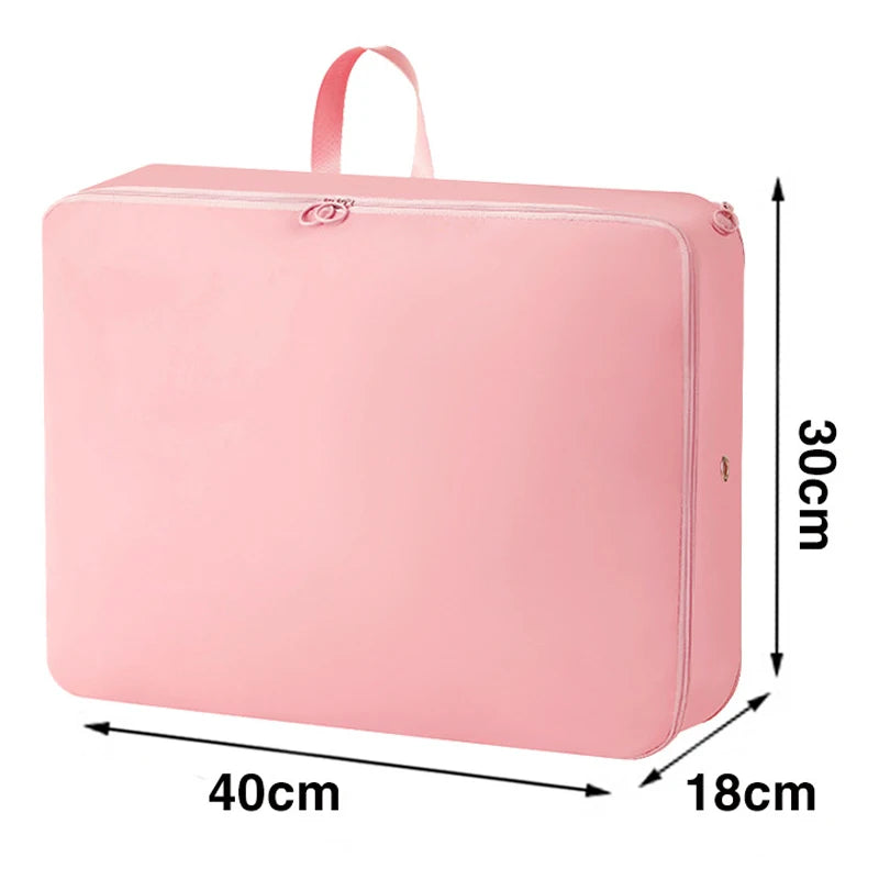 Large Compression Packing Bag – Expandable Storage for Clothes, Jackets & Bedding