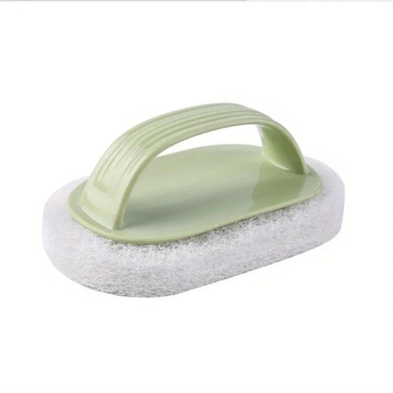 Multi-purpose Bathroom Bathtub Washbasin Cleaning Brush Toilet Kitchen Glass Wall Cleaner Sponges Brushes Cleaning Tool