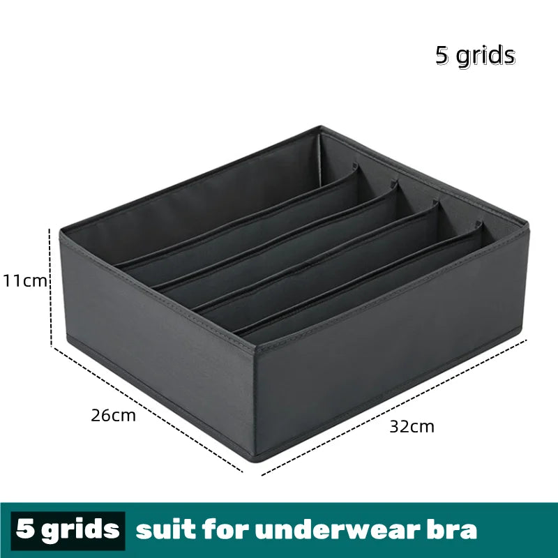 Drawer Organizer – Multi-Compartment Storage for Socks, Underwear, Scarves & Clothes
