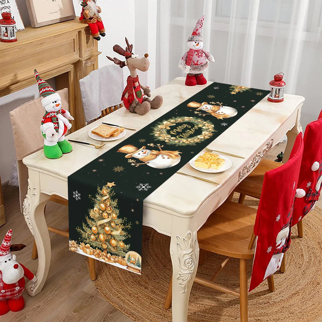 Christmas Party Table Runner – Festive Home Decoration for Christmas 2025/2026