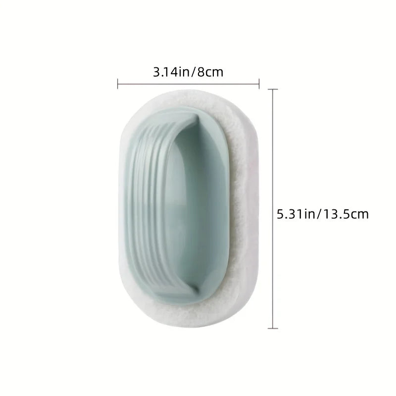 Multi-purpose Bathroom Bathtub Washbasin Cleaning Brush Toilet Kitchen Glass Wall Cleaner Sponges Brushes Cleaning Tool