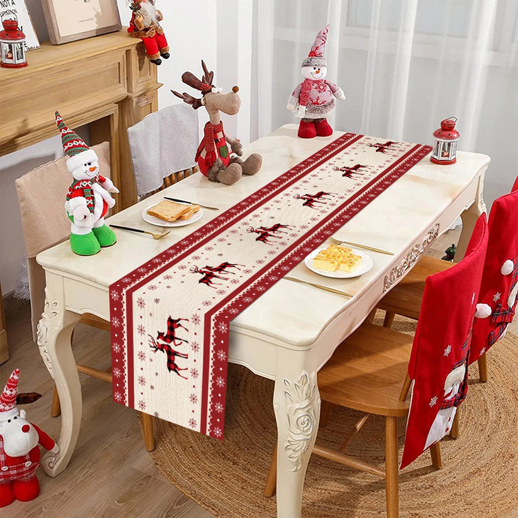 Christmas Party Table Runner – Festive Home Decoration for Christmas 2025/2026