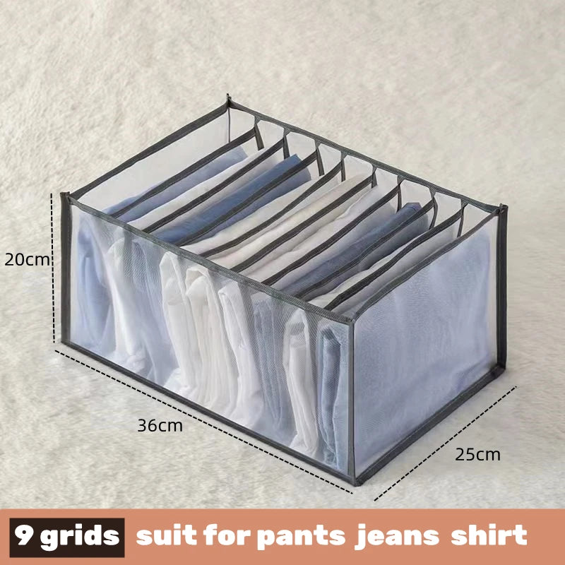 Drawer Organizer – Multi-Compartment Storage for Socks, Underwear, Scarves & Clothes