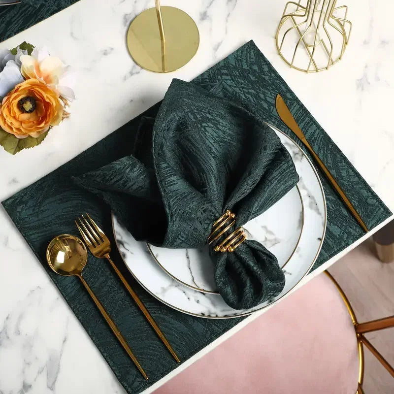 46x46cm Stone-Washed Linen Napkins – Soft & Elegant Table Decor for Home & Events