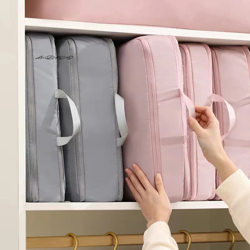 Large Compression Packing Bag – Expandable Storage for Clothes, Jackets & Bedding