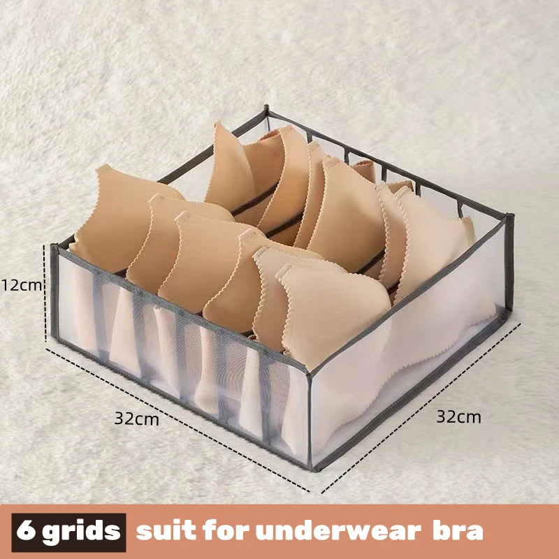 Drawer Organizer – Multi-Compartment Storage for Socks, Underwear, Scarves & Clothes