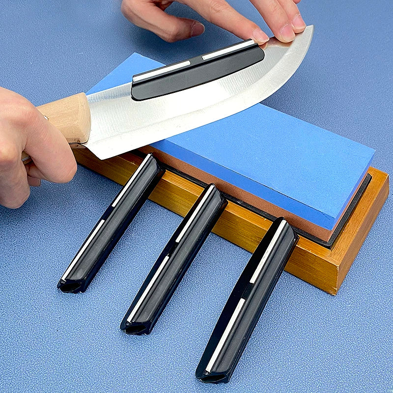 15° Knife Sharpener Angle Guide – Professional Whetstone & Kitchen Knife Holder