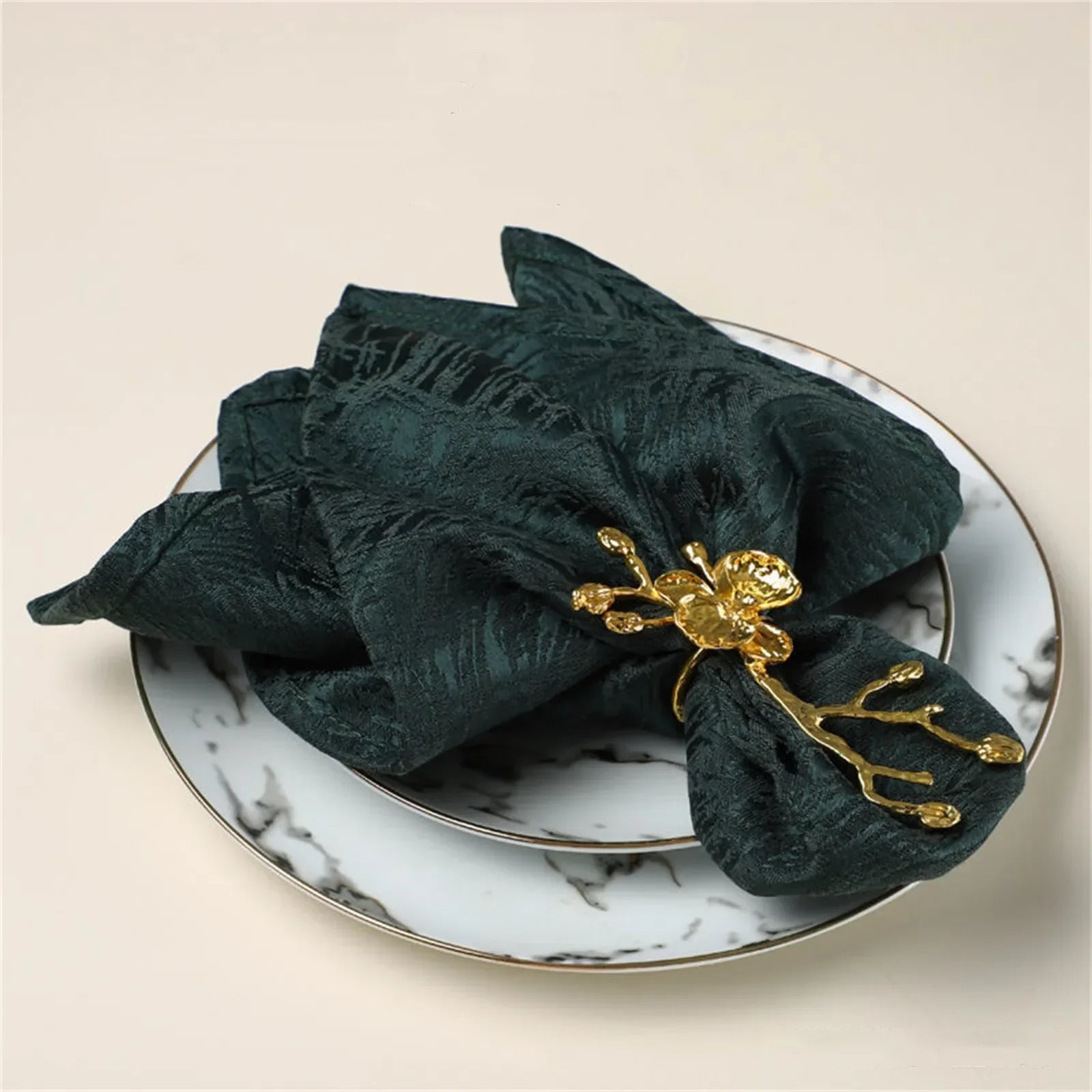 46x46cm Stone-Washed Linen Napkins – Soft & Elegant Table Decor for Home & Events