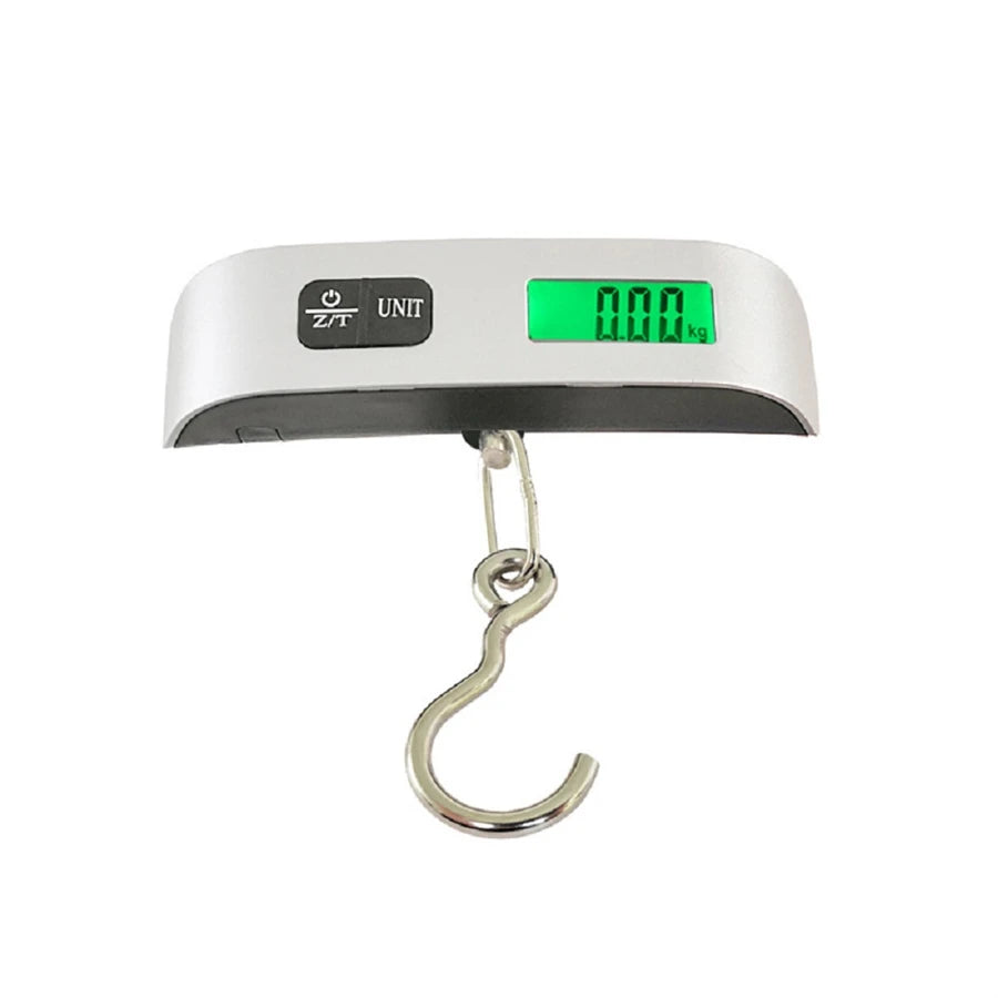Portable Digital Luggage Scale – LCD Display, Up to 50kg / 110lb, Travel & Suitcase Weight Tool
