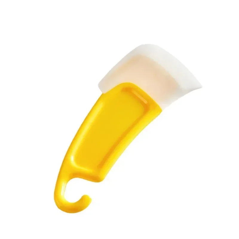 Cleaner Tools Cleaning Silicone Spatula Soft Blade Scraper Brush Dirty Pan Pot Dishes Silicone Kitchen Scraper Kitchen Utensils