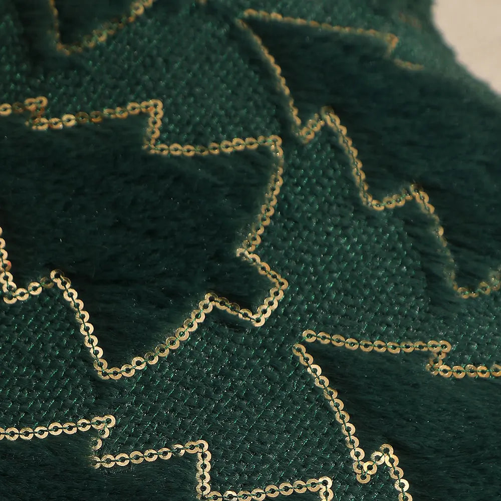 Plush Decorative Cushion Cover Soft Home Decor Christmas Living Room Sofa Throw Pillow Cover Embroidered Pillowcase 45x45 30x50