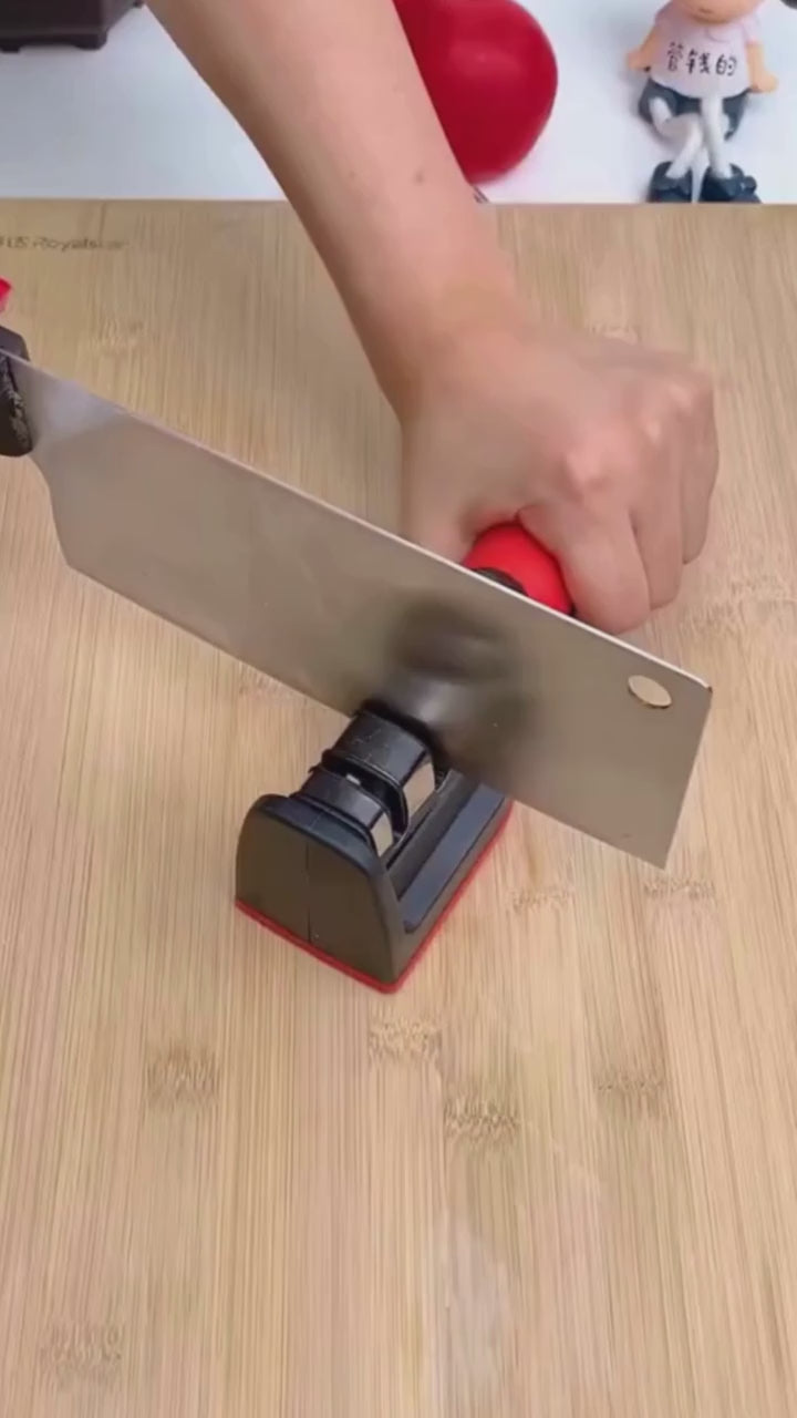 4-Segment Kitchen Knife Sharpener – Multi-Functional Handheld Sharpening Stone