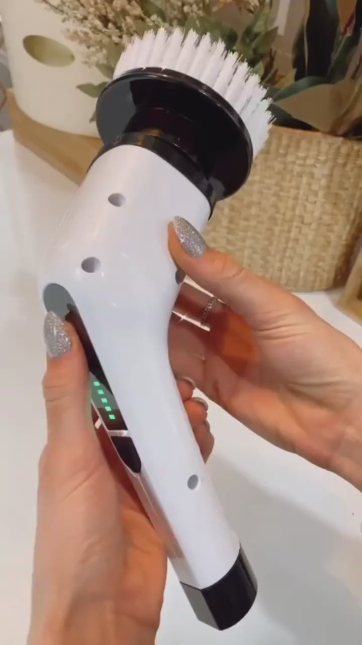 Household Multipurpose Cleaning Brush  Kitchen Gadgets Hair Brushes Bathroom Broom Toilet Mops Electric Cordless Spin Scrubber